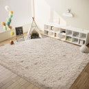8x10 Area Rug for Living Room: Fluffy Shag Soft Washable Rugs Large Fuzzy Plush Indoor Carpet for Bedroom Nursery Playroom Kids Girls Boys Room (Camel, 8'x10') by TinyTreasures Baby Boutique