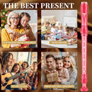 Soprano Recorder Instrument for Kids Beginners Student German Fingering C Key Recorder Instrument 3 Piece with Cleaning Rod and Bag Fingering Chart(Crystal Pink) by TinyTreasures Baby Boutique
