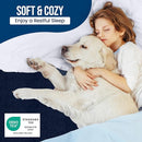 Utopia Bedding Waterproof Mattress Protector Twin XL Size, Premium Terry Mattress Cover 200 GSM, Breathable, Fitted Style with Stretchable Pockets (Navy) by TinyTreasures Baby Boutique