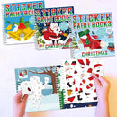 4 Pcs Christmas Paint by Sticker Books for Kids Ages 4-8 Sticker by Number Books Activity Book for Kids Ages 3-5 Sticker Puzzle Book Craft Art Toddlers Gift Snowman Santa Claus Xmas Tree 32 Pictures by TinyTreasures Baby Boutique