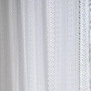 Sutuo Home Cream White Crochet Boho Curtain 84 Inches Length, Sheer Lace Handmade Tassels Knitted Window Treatment Vintage Rustic Bohemian Farmhouse Drape for Bedroom Rod Pocket 1 Panel 59" W x 84" L by CozyNest Decor