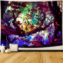 Delur Fantasy Forest Tapestry Mystical Landscape Magical Enchanted Forest Tree Nature Tapestry Psychedelic Wall Hanging Headboard for Bedroom Living Room Home Decor (59.1" x 78.7") by CozyNest Decor