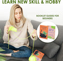 KularStock Beginner Crochet Kit - Black Cat Animal Crochet Kit for Beginners with Yarn, Hooks, Accessories, and Patterns, Knitting & Crocheting Starter Kit for Adults & Kids by TinyTreasures Baby Boutique