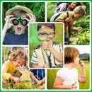 INNOCHEER Kids Explorer Kit & Bug Catcher Kit & Safari Costume Kit, Outdoor Exploration Set with Hat, Vest, Butterfly Net and Bugs Book for Boys Girls 3-12 Years Old (Camouflage Green) by TinyTreasures Baby Boutique