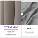 PURPLE LEAF 10' X 6.5' Left-right Tilting Outdoor Patio Umbrella Swivel Offset Cantilever Heavy Duty Rectangle Aluminum Umbrella with UV Resistant for Deck Pool Patio Backyard, Ash Mocha
