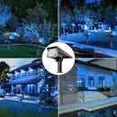 Solar Spot Lights Outdoor, Blue Solar Spotlights Landscape Lights with IP65 Waterproof 20 LEDs for Garden Path Yard Holiday Decoration 4 Pack by GreenHaven Gardens