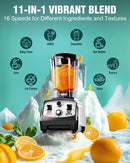 WantJoin Blender for Smoothies - 68oz Countertop Blender for Kitchen Professional Smoothie maker w/Powerful 1800W Copper Motor, 30000 RPM, 16 Speeds, Multi-Functional Smoothie for Home by TinyTreasures Baby Boutique