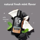 Hello Activated Charcoal Extra Freshening Mouthwash, Natural Fresh Mint and Coconut Oil, Fluoride Free, Alcohol Free, Vegan, SLS Free and Gluten Free, 16 Fl Oz (Pack of 3) by CozyNest Decor