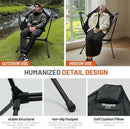 Himalaya Hammock Camping Chair, Swinging Portable Folding Camp Chairs for Adults Heavy Duty Foldable Oversized Rocker with Aluminum Alloy Frame for Outdoor Lawn，Backyard，Beach and Patio Sport by GreenHaven Gardens
