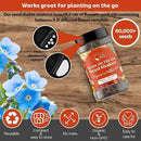 Wildflower Seed Shaker – Awesome Annual Mix by GevaGrow - 2 Ounce Shaker