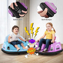 GLACER 12V Bumper Car, Electric Kids Bumper Car w/Parental Remote, 3-Speed, 360°Spin, Music, LED Light, Battery Ride on Bumper Car w/Dual Joysticks, Baby Bumper Car for Toddlers 18 Months+ (Pink) by TinyTreasures Baby Boutique