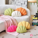 Seashell Throw Pillows, Shell Shaped Throw Pillows, 18 Inch Soft Home Decorative Pillow Plush Cushion for Bed Couch Living Sofa Room Decor Accent Throw Pillow (Beige 18Inch) by CozyNest Decor