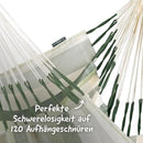 LA SIESTA® - XL King Domingo Hammock Swing Chair & CasaMount - Weather & Tear Resistant Hanging Chair - Outdoor Indoor Hammock Chair w/Suspension Kit for Walls Ceilings Square Beams - Cedar by GreenHaven Gardens