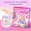 JoyCat Paint with Water Coloring Books, Art & Craft Activity, Princess No Mess Art for Kids Ages 4-8, Craft Kits & Supplies, DIY Creative Activity, Presents for Girls & Boys by TinyTreasures Baby Boutique