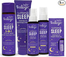 Oilogic Slumber & Sleep Bath Baby Essentials Gift Set - Includes All Over Wash, Calming Cream, Sleep Spray & Roll-On Essential Oils - Pediatrician-Tested Sleep, Comfort & Wellness Blends for Babies by TinyTreasures Baby Boutique