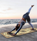 Non Slip Yoga Mat TPE Workout Mat for Men Women, Thick Workout Mat with Carrying Strap, Fitness Mats for Exercise, Yoga, Fitness, Pilates, Floor Workouts (72" x 24" x 6mm) by TinyTreasures Baby Boutique