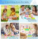 Updated Magnetic Blocks-Princess Castle, Creative Magnetic Building Blocks Toddler Toys, Birthday Gifts for Kids 3+ Years Old, STEM Montessori Sensory Toy for Boys & Girls Age 3-4 4-5 6-8 by TinyTreasures Baby Boutique