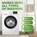 Heavy Duty Washing Machine Cleaner and Descaler - Deep Cleaning Tablets For Front Load or Top Load Washer (12 XL Tablets - One Year Supply) by CozyNest Decor