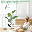 Large Plant Light for Indoor Plants, 2 Head Full Spectrum Grow Light with 68" Adjustable Stand for Growing Large Tall Plants, Black Halo Floor LED Grow Lamp with 16 Hour Timer by GreenHaven Gardens