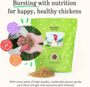 Grubblies - Switch from World Harvest to Hometown Harvest for Premium Chicken Nutrition - Grubblies World Harvest 5LB by GreenHaven Gardens