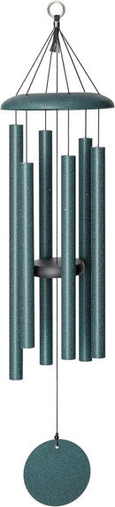 Corinthian Bells by Wind River – 36 inch Green Wind Chime for Patio, Backyard, Garden, and Outdoor Decor (Aluminum Chime) Made in The USA by CozyNest Decor