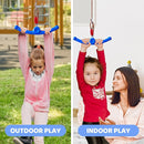 Ninja Swing-Twister 360° Spin Handle: Kids Slackline Accessories & Swing Attachment - Activate Ninja Powers with Epic Twist-Spin Flips! (Blue - Backyard/Playground Hang Toy) by TinyTreasures Baby Boutique