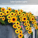 Solar Garden Lights Outdoor, 2 Pack Sunflower Lights with 46 Lifelike Sunflower, Waterproof 90 Bright LED Fall Garden Decor Solar Flowers for Patio Flowerbed Yard, Gift for Mom by GreenHaven Gardens
