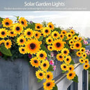 Solar Garden Lights Outdoor, 2 Pack Sunflower Lights with 46 Lifelike Sunflower, Waterproof 90 Bright LED Fall Garden Decor Solar Flowers for Patio Flowerbed Yard, Gift for Mom by GreenHaven Gardens