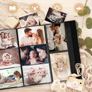 Lanpn Baby Photo Album 4x6 600 Pockets, Linen Cover Photo Book Newborn Bebe Album Memory Book with Front Window Holds 600 Horizontal and Vertical Pictures Gift for Boy Girl Baby Shower Pink by TinyTreasures Baby Boutique