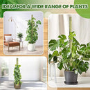 DUSPRO Stackable Mesh Moss Pole for Plants Monstera Potted Plant Stakes for Indoor Plants Extendable Plant Pole Moss Sticks for Plants Climbing Vine Supporting Monstera Trellis 2Pack 22'' by GreenHaven Gardens