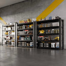 47.8" W Heavy Duty Garage Shelving 3000LBS Storage Shelves, Adjustable 5-Tier Storage Rack, Metal Shelves for Garage/Warehouse/Basement, 47.8" W x 19.8" D x 72" H, 3 Pack by GreenHaven Gardens