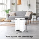 IQAir HealthPro Compact XE Air Purifier - Compact HyperHEPA Fration for Rooms up to 1240 sq ft - Allergens, Smoke, Dust, Mold, Pet Dander, Swiss Made, WiFi Enabled by TinyTreasures Baby Boutique
