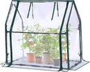 Mini Greenhouse for Indoor Outdoor: Ohuhu Tabletop Portable Green House with Waterproof Pad for Small Plants Nursery Germination, 36"x18"x33" Heavy-Duty Cover Tent Humidity Dome Seedling Accessory by GreenHaven Gardens