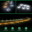 Super Bright Solar Lights Outdoor Waterproof 10 Pack, Dusk to Dawn Up to 12 Hrs Solar Powered Pathway Garden Lights Auto On/Off, LED Landscape Lighting Decorative for Walkway Patio Yard by GreenHaven Gardens