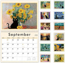 GuassLee Cat Wall Calendar 2026, Vertical Wall Calendar 2025-2026, 19-Months Hanging Art Calendar Sep. 2025-Mar. 2027, 23" x 14" Monthly Planner Wall with Thick Paper for Office School Home Teacher by TinyTreasures Baby Boutique