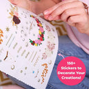 BSCOOL - Drawing, Coloring & Activity Book. Create Hairstyles with Stickers and Guides. Fashion Design Sketchbook for Kids 5 and up. Little Designer Creativity Book - Fashion Design for Kids by TinyTreasures Baby Boutique