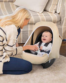 Metplus 2-in-1 Baby Car Seat Canopy, Multi Use Privacy Sun Shade, Protect Baby's Safety with Style, Infant Carrier Covers for Boys & Girls by TinyTreasures Baby Boutique