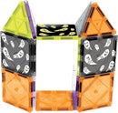 CreateOn Crayola Halloween Glow in The Dark Magnetic Tiles Set, Building Set for Kids, STEM Toys for Boys and Girls Ages 3 and Up, 14-Piece Set by TinyTreasures Baby Boutique