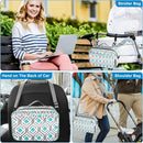 Accmor Stroller Organizer, Universal Stroller Organizer with Insulated Cup Holder Pocket, Dual Purpose Large Capacity Stroller Bag Caddy, Stroller Accessories Fits for Uppababy, Doona, Nuna Strollers by TinyTreasures Baby Boutique