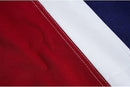 Homissor British Flag 4x6 Union Jack England Flags Embroidered Sewn Stripes United Kingdom UK Flag Heavy Duty Outdoor