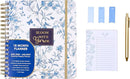 Votum August 2025 to January 2027 Large Back to School Academic Planner- Daily, Weekly & Monthly Organizer with Pens, Stickers, Sticky Notes, and a Sturdy Cover - Bloom with Grace by TinyTreasures Baby Boutique