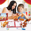 Crochet Kit for Beginners, 2 Adorable Corgi Dog Crochet Animals Kits, Easy Beginner Crochet Kit for Adults & Kids, Women & Men, DIY Craft Knitting Kit with All Supplies by TinyTreasures Baby Boutique