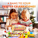 Playz Kaboom! 50+ Explosive Science Experiments Kit for Kids Age 8-12 with 25 Playz Lab Token Experiments - Chemistry Set STEM Learning & Educational Toys & Gifts for Boys, Girls, Teenagers & Kids by TinyTreasures Baby Boutique