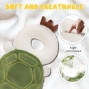 Baby Head Protection Backpack - Soft & Comfortable, Cute Cartoon Design, Turtle by TinyTreasures Baby Boutique