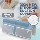Comfortable Baby Bath Kneeler and Elbow Rest Pad Set – Thick Memory Foam Bath Kneeling Pad with Elbow Support – Baby Bathtub Cushion with Toy Organizer for Bathing Infant or Toddler - Blue by TinyTreasures Baby Boutique