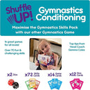 Shuffle Up Gymnastics Games Skills Pack - Family Games with 22 New Fun & Active Skills Cards for Kids, Gymnastics Equipment for Kids, Gymnastics Gifts for Girls & Boys by TinyTreasures Baby Boutique