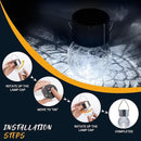 GIGALUMI 12 Pack Solar Outdoor Lights, Solar Hanging Lights for Christmas Decoration-Cracked Glass Solar Lights Outdoor Waterproof for Garden, Yard, Fence, Tree(Cold White) by GreenHaven Gardens