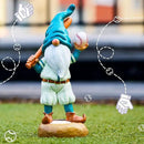 Baseball Garden Gnome with Solar Light Ball, Funny Gnomes 11.8" for Yard Decorations Outdoor, Garden Statues Outdoor Clearance, Solar Garden Statues by GreenHaven Gardens