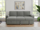 91-inch Reversible Sectional Sleeper by CozyNest Decor
