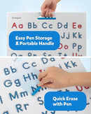 Coogam Magnetic Letters Practicing Board, Magnets Tracing ABC Alphabet Board Learning to Write Uppercase&Lowercase Educational Toy Fine Motor Montessori Gift for 3 4 5 Years Old Preschool Kids by TinyTreasures Baby Boutique